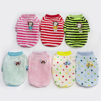 HKM-4914621 Cozy Two-Legged Fleece Clothing for Pets - Blue and Pink for Autumn and Winter