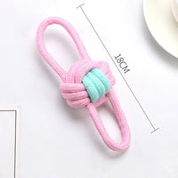 HKM-4915261 Pet Bite Resistant Cotton Rope Ball Toy for Cats and Dogs