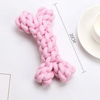 HKM-4915261 Pet Bite Resistant Cotton Rope Ball Toy for Cats and Dogs