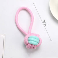 HKM-4915261 Pet Bite Resistant Cotton Rope Ball Toy for Cats and Dogs