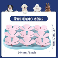 HKM-4916413 Silicone Slow Feeder Dog Bowl and Calming Mat for Interactive Eating and Training