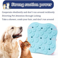 HKM-4916413 Silicone Slow Feeder Dog Bowl and Calming Mat for Interactive Eating and Training