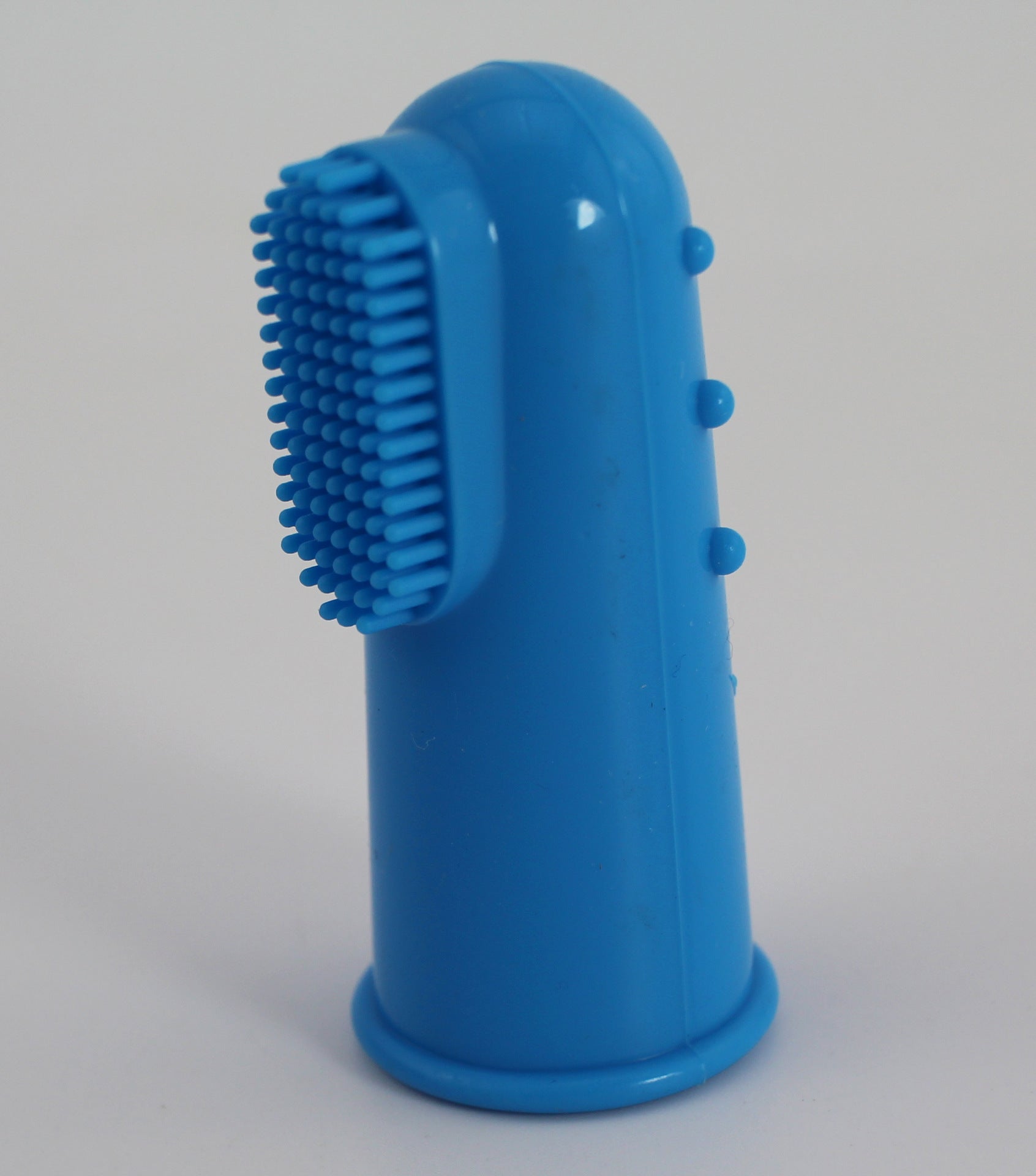 HKM-4921021 Natural Silicone Finger Toothbrush for Gentle Oral Care, Size 5.5*2.2CM