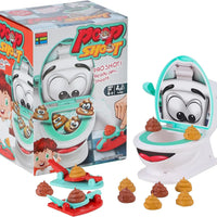 HKM-492115 Creative Toilet Poop Shoot Game Toy for Families - Fun Educational Game for Ages 5 & Up