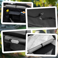 HKM-4921661 Dog Stroller for Pets Up to 66 lbs, Compact and Smooth Folding Design