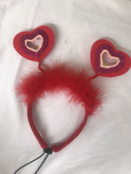 HKM-4923581 Valentine's Day Pet Headband Hair Accessory for All Seasons