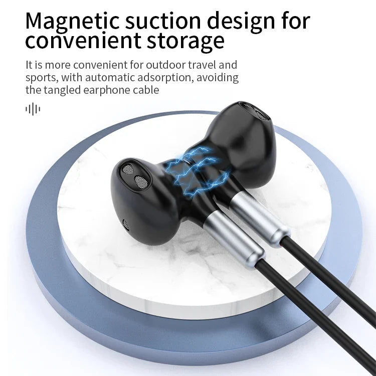 HKM-492371 Digital DAC Type-C In-Ear Wired Earphones with Microphone for iPhone 15 and 15 Pro