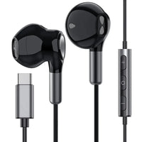HKM-492371 Digital DAC Type-C In-Ear Wired Earphones with Microphone for iPhone 15 and 15 Pro