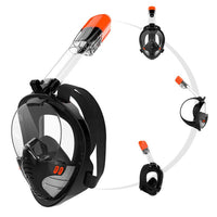 HKM-492499 Full Dry Diving Suit with Integrated Snorkeling Mask for Ultimate Underwater Adventures