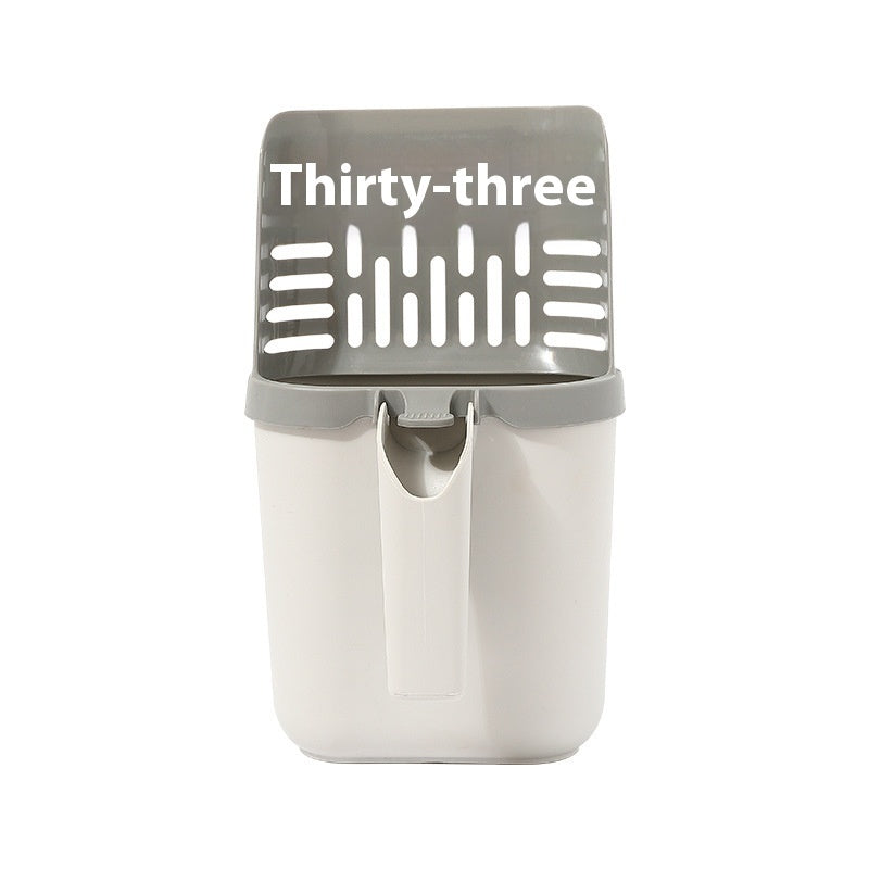 HKM-4927421 Extra Large Cat Litter Scoop with Storage Box for Easy Waste Disposal