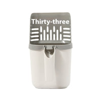 HKM-4927421 Extra Large Cat Litter Scoop with Storage Box for Easy Waste Disposal