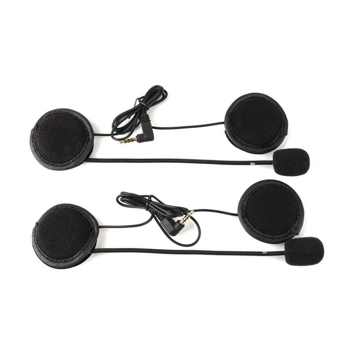 HKM-492819 V6V4 Motorcycle Helmet Headset with High Volume Sound and Helmet Clip