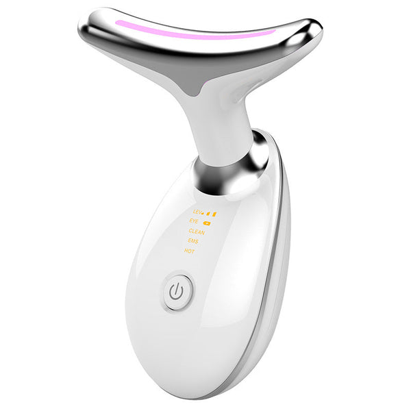 HKM-492883 Electric Neck and Face Beauty Device with Microcurrent and LED Photon Technology for Tightening and Wrinkle Reduction