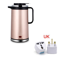HKM-493139 Double Insulated Stainless Steel Mini Electric Kettle - 1.8L Capacity