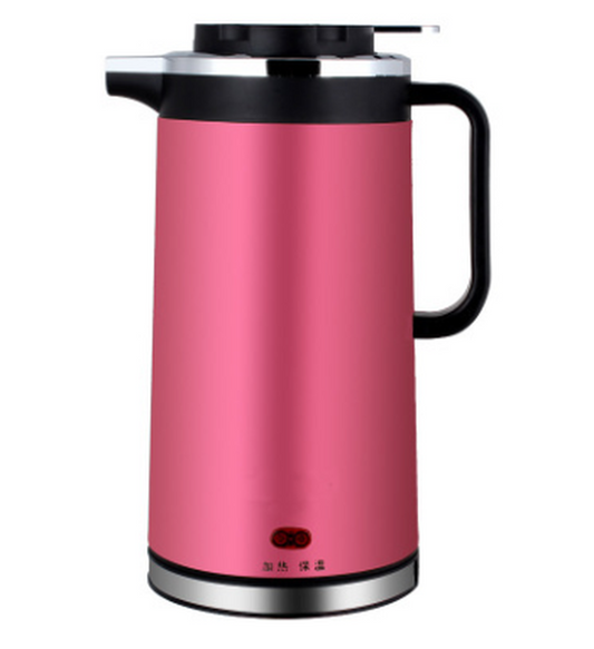 HKM-493139 Double Insulated Stainless Steel Mini Electric Kettle - 1.8L Capacity