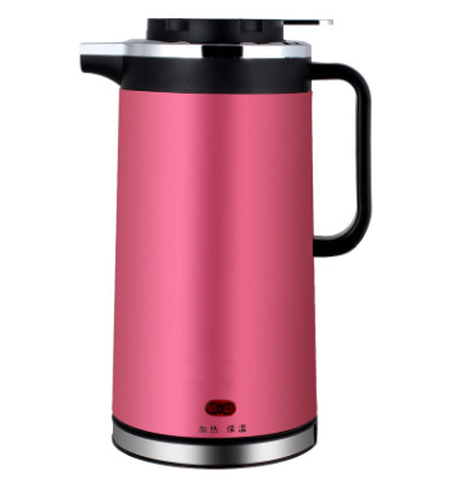 HKM-493139 Double Insulated Stainless Steel Mini Electric Kettle - 1.8L Capacity