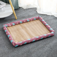 HKM-4931773 Summer Linen Pet Mat Nest - Available in Various Styles and Sizes