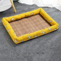 HKM-4931773 Summer Linen Pet Mat Nest - Available in Various Styles and Sizes
