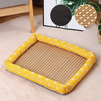 HKM-4931773 Summer Linen Pet Mat Nest - Available in Various Styles and Sizes