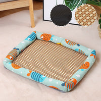HKM-4931773 Summer Linen Pet Mat Nest - Available in Various Styles and Sizes