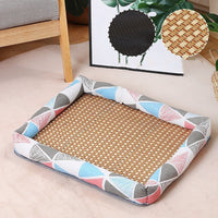 HKM-4931773 Summer Linen Pet Mat Nest - Available in Various Styles and Sizes