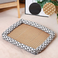 HKM-4931773 Summer Linen Pet Mat Nest - Available in Various Styles and Sizes