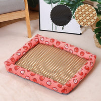 HKM-4931773 Summer Linen Pet Mat Nest - Available in Various Styles and Sizes
