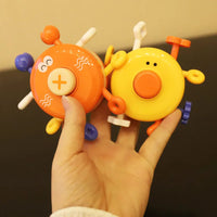 HKM-493203 Baby Finger Exercise Push-Pull Rattle Toy for Hand-Eye Coordination and Fidgeting Fun