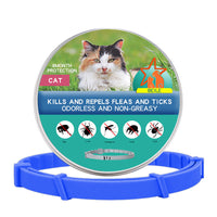 HKM-4933693 Flea Preventing Silicone Collar for Small to Large Dogs and Cats in Various Colors