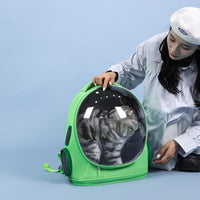 HKM-4933949 Large Capacity Breathable Cat Space Capsule Backpack in Multiple Colors