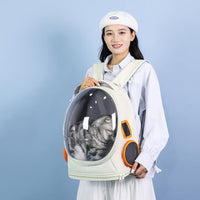 HKM-4933949 Large Capacity Breathable Cat Space Capsule Backpack in Multiple Colors