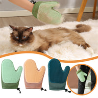 HKM-4934973 Pet Grooming Hair Removal Glove - Multi-Use Mitt for Shedding, Bathing, and Daily Combing