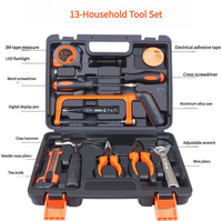HKM-493651 13-Piece Car Repair Tool Set for Mechanics and Home Use