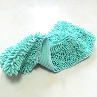 HKM-4937149 Extra Large Chenille Pet Bathing Towel - Quick-Drying & Highly Absorbent 60cm x 85cm