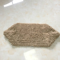 HKM-4937149 Extra Large Chenille Pet Bathing Towel - Quick-Drying & Highly Absorbent 60cm x 85cm