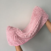 HKM-4937149 Extra Large Chenille Pet Bathing Towel - Quick-Drying & Highly Absorbent 60cm x 85cm