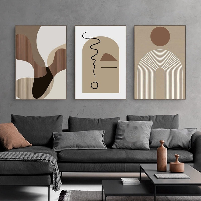 HKM-493715 Decorative Canvas Mural for Living Room - Cartoon Style Wall Art in Various Sizes