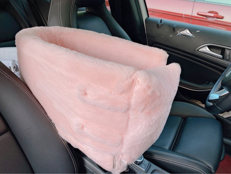 HKM-4937533 Portable Dog Car Seat with Removable Washable Cover for Pets Up to 6kg