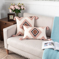 HKM-493779 Geometric Abstract Cotton Velvet Pillowcase for Stylish Home Decor