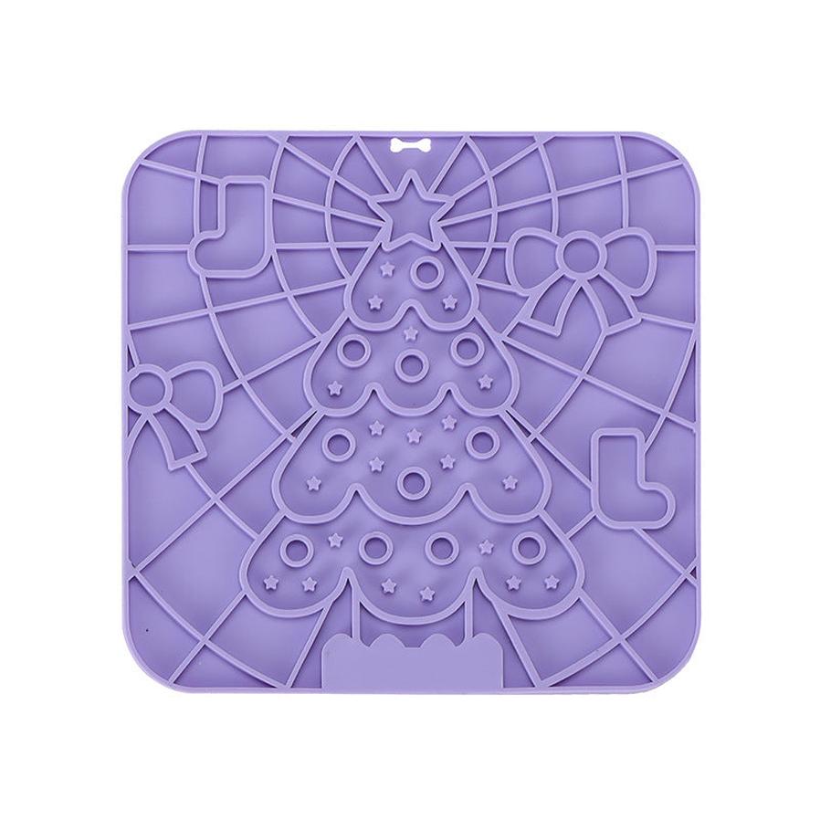 HKM-493779 Silicone Pet Licking Mat with Suction Cups for Slow Feeding and Anti-Choking
