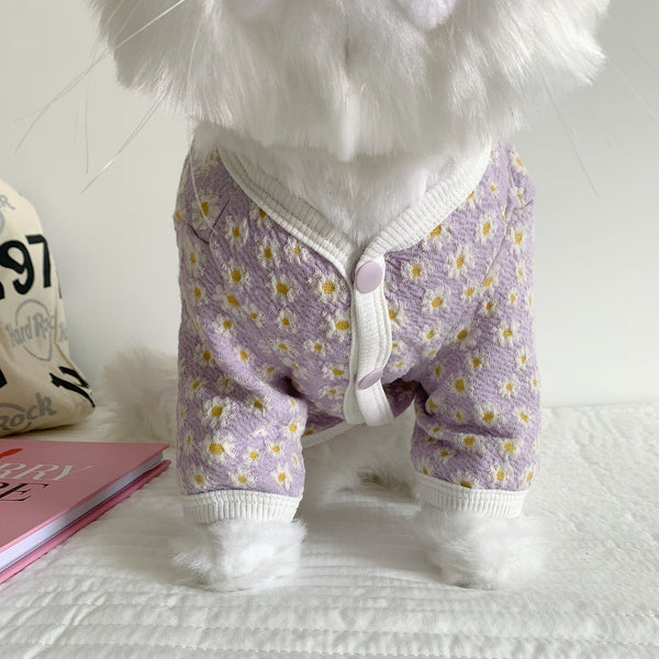 HKM-4939837 Cozy Autumn and Winter Dog and Cat Sweater in Purple and Blue