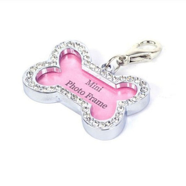 HKM-4940093 Metal Dog Pendant with Diamond Pattern - Universal Jewelry for All Seasons