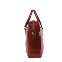 HKM-494163 Men's Leather Laptop Briefcase for Business and Work Use