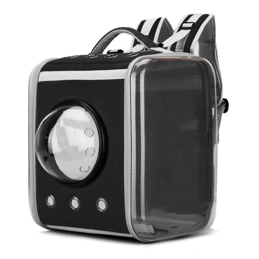 HKM-494291 Transparent Space Capsule Cat Backpack - Foldable EVA Pet Carrier