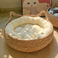 HKM-4943421 Cat Scratching Board with Removable and Washable Rattan Nest - Multiple Styles and Sizes Available