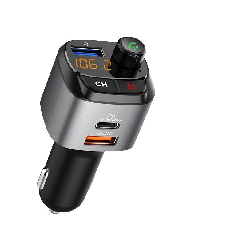 HKM-494355 Bluetooth Car Player with Fast Charging, One-Click BASS, Voice Assistant & 64GB U Disk Support