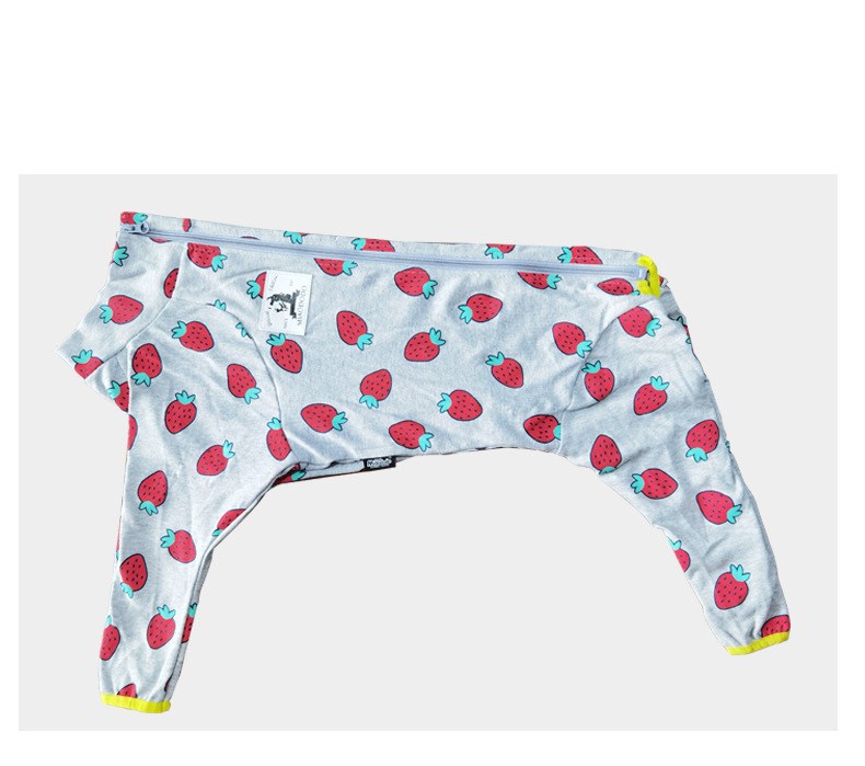 HKM-4943805 Cotton Printed Four-Legged Pet Shirt for Comfortable Wear in Various Sizes