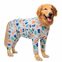 HKM-4943805 Cotton Printed Four-Legged Pet Shirt for Comfortable Wear in Various Sizes