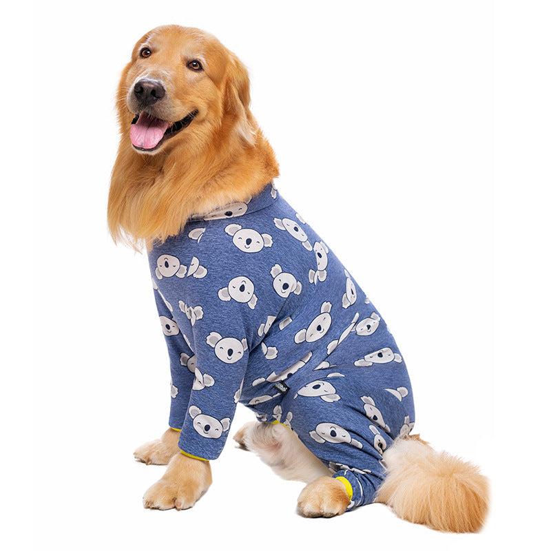 HKM-4943805 Cotton Printed Four-Legged Pet Shirt for Comfortable Wear in Various Sizes