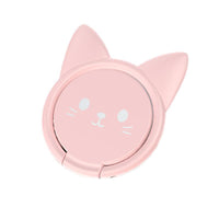 HKM-494483 Magnetic Lucky Cat Phone Seat Ring Buckle for Universal Mobile Devices